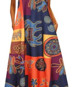 Brasileño Maxi Vestidos Ropa de Mujer Verano Vestido Informal Cómodo y Transpirable Mini Vestido Días Festivos